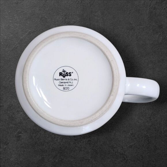 Vintage Russ Berrie “Samuel Spaniel” Mug I Think I’m Allergic to Mornings Japan - Picture 7 of 9